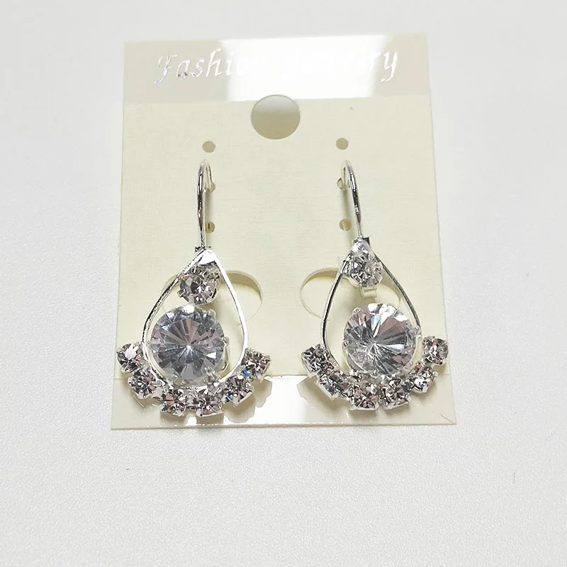 LELX 2018 новые большие красивые серьги-гвоздики с кристаллами для женщин LELX 2018 новые большие красивые серьги-гвоздики с кристаллами для женщин