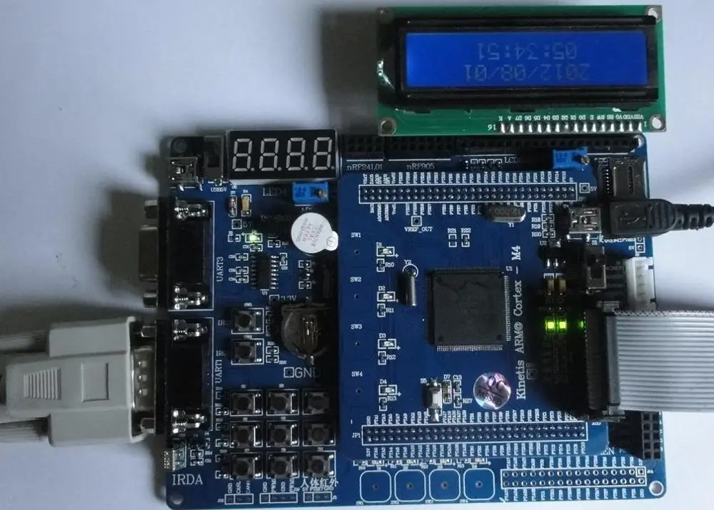 Для супер Freescale Kinetis K60 Cortex M4 основная плата + Extension макетная плата| |