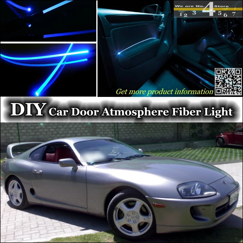 Внутреннее освещение настроение атмосферы волоконно-оптическая лента свет для