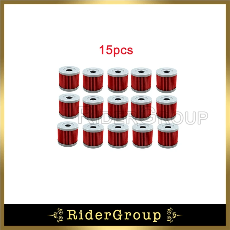 15pcs Масляный фильтр для XRX125 RX125D RT125 DF 9.9HP 15HP GA125 круиз epicuro UC150 - Цвет: 15pcs