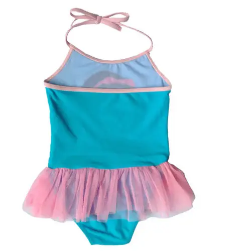 Новое поступление 2018 слитный купальник для девочек купальный костюм без рукавов