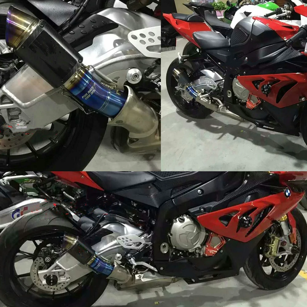 S1000RR S 1000 для BMW S1000 2010 2014 2013 мотоцикл выхлопной Escape лазерная маркировка глушитель