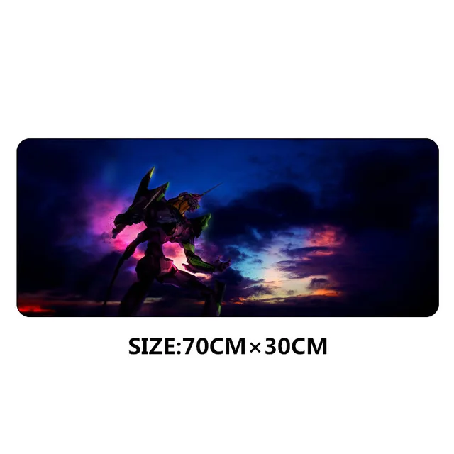 4 FFFAS 70x30 см evangelion Коврик для мыши лучший геймер игровой Большой Прохладный Коврик для мыши Япония Аниме Мода ноутбук коврик для ПК коврики для мыши - Цвет: 4
