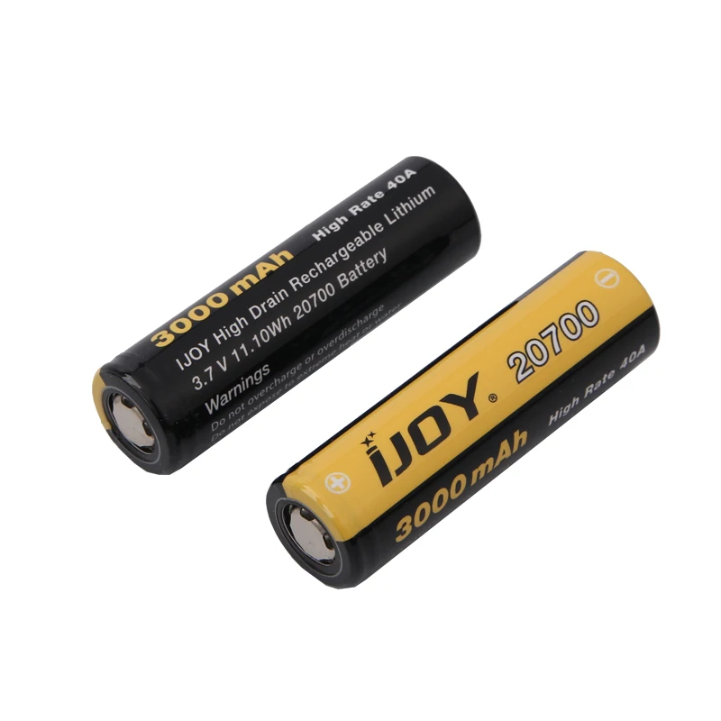 Оригинальный аккумулятор Ijoy 20700 3000 мА · ч литий ионный 40А для электронной