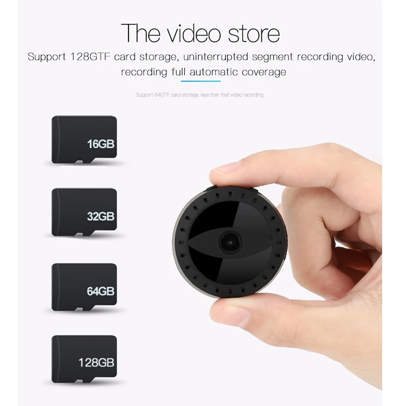 Спортивная мини камера HD Wi Fi 1080p 720P с ночным видением микро DVR дистанционным