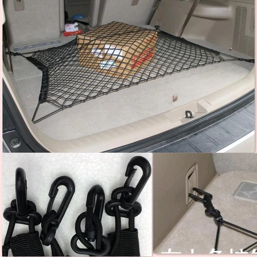 Universal Car Trunk Net Elastic Luggage For opel corsa e opel insignia skoda scala volkswagen up volvo bolso prada hyundai creta