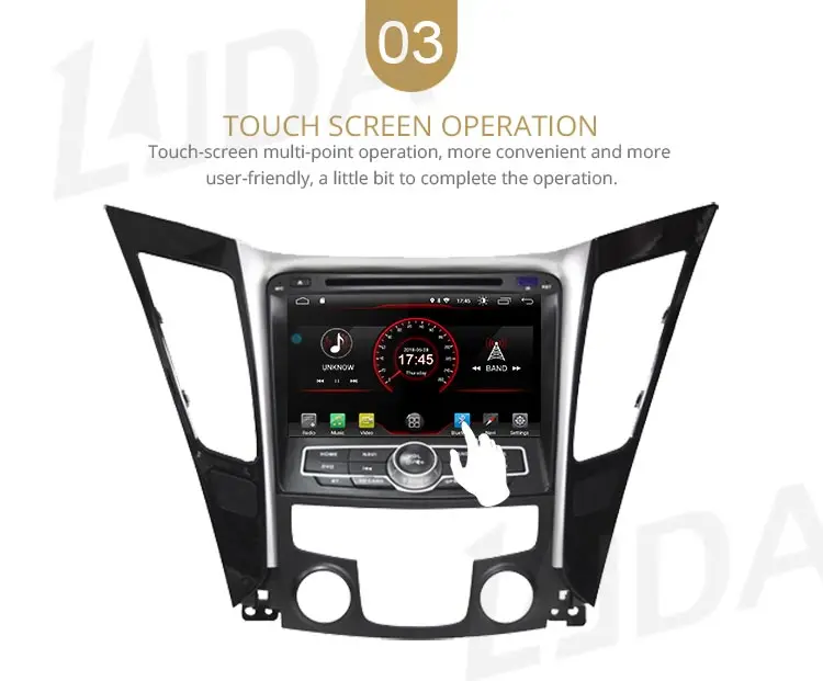 LJDA Android 10 автомобильный dvd-плеер для HYUNDAI SONATA 2012 2013 2Din Автомагнитола gps Навигация стерео Мультимедиа wifi автоаудио