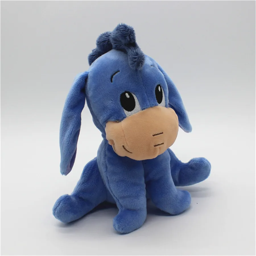 1 шт. 23 см Оригинальный ребенок Eeyore плюшевый Ослик Мягкая кукла милый плюшевые