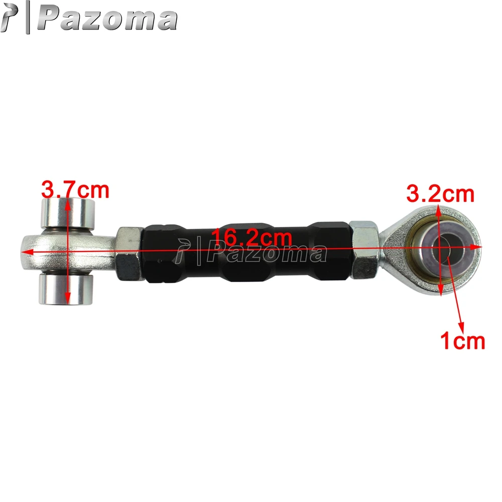 Черная задняя Регулируемая Подвеска для мотоцикла комплект колец опускания