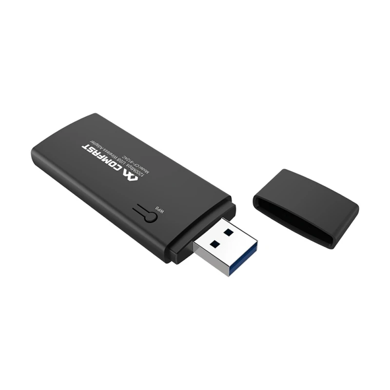 Двухдиапазонная беспроводная сетевая карта 1200M AC COMFAST 912AC usb беспроводной