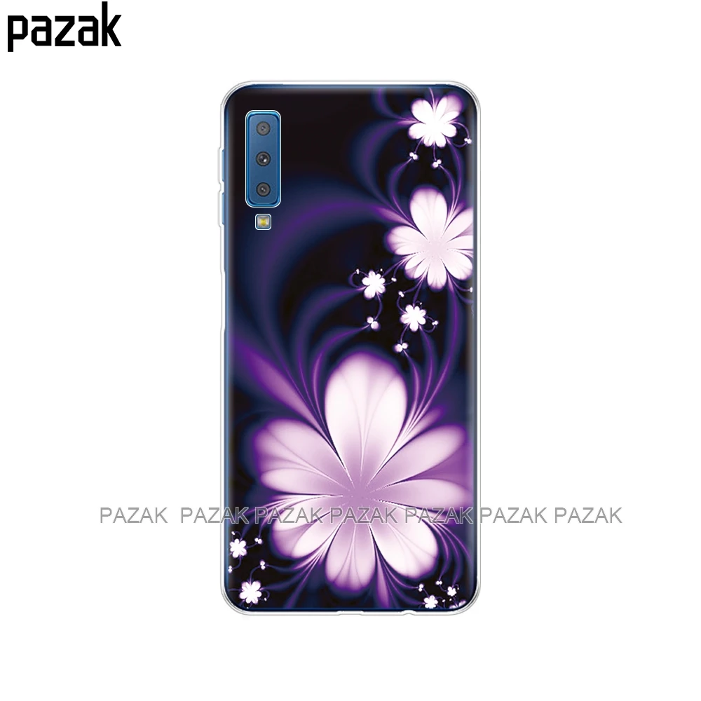 Силиконовый чехол для samsung Galaxy A7 чехол для телефона чехол Цветная печать задняя крышка для samsung A7 A750 A750F 6,0 дюймов - Цвет: 61341