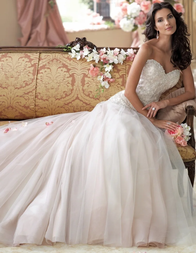 Свадебное платье 2017 Vintange Длинные линии Новый Vestidos De Novia Милая шеи с плеча кружева
