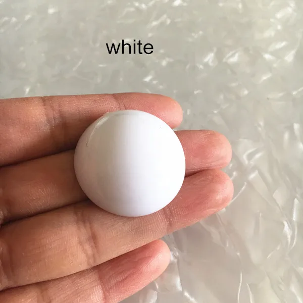 white 25 шт. большой куполообразный акриловый кабошон, 30 мм круглая плоская спина, кабошон, DIY ювелирные изделия или поделки акриловый камень, скрапбукинг украшения - Цвет: white
