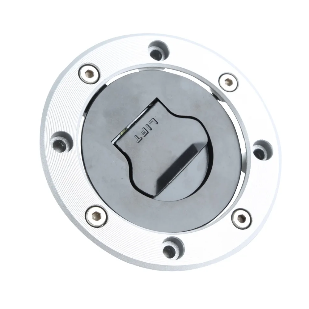 

Motorcycle Metal Fuel Gas Tank Cap Cover Lock With Keys For SUZUKI Hayabusa GSXR1300 1997-2007 TL1000S 1997-2001