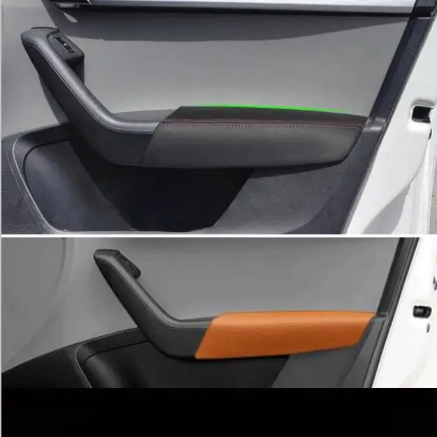 4 шт. микрофибра передняя/задняя крышка подлокотник кожаный чехол Защитная