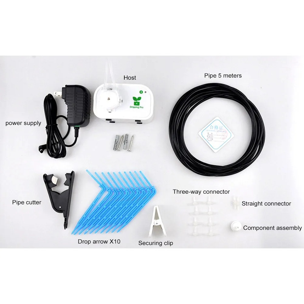 

Intelligent Drip Water Pump Automatic Watering Device Mobile Phone Control Garden Succulents Plant Timer System Irrigation Tool
