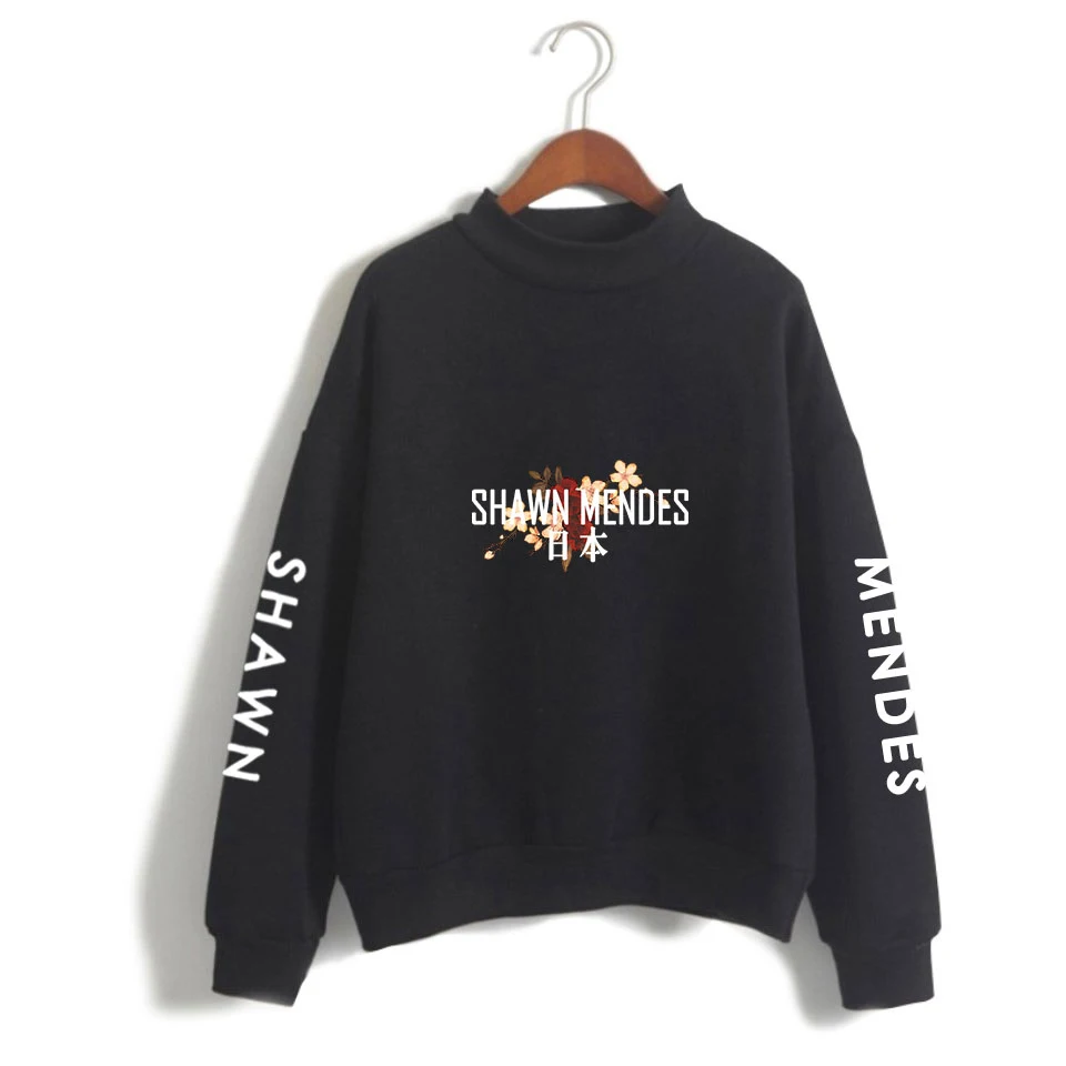 2019 толстовка с капюшоном Shawn Mendes женская уличная одежда принтом в стиле Харадзюку