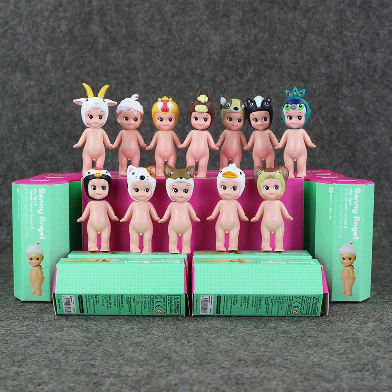 12 шт./лот новая кукла Sonny Angel Kewpie мини фигурка из ПВХ милая модель ангела