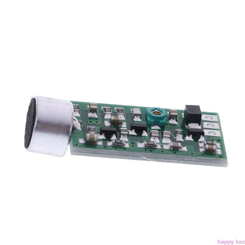 New Transmitter Module 88MHZ-108MHZ 0.7-9V Mini Bug Wiretap Dictagraph Interceptor MIC V4.0 Core Board Mini
