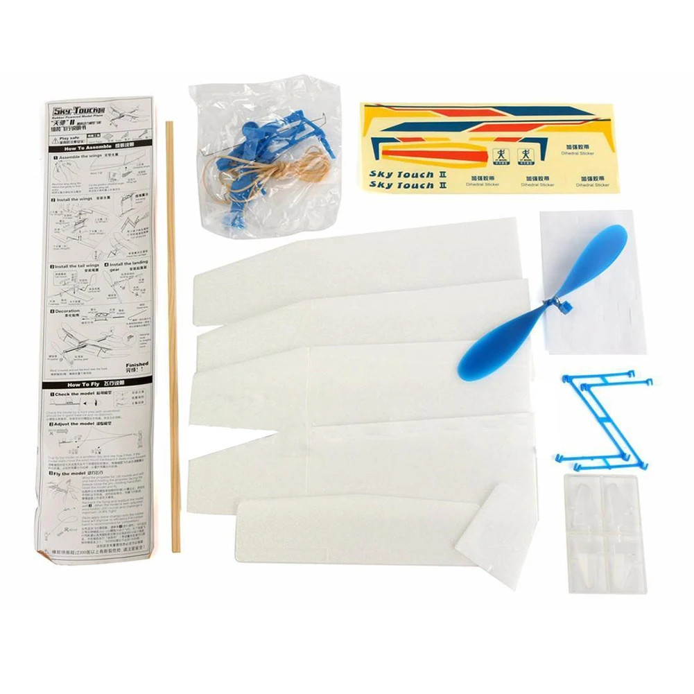 5 шт. в упаковке Резиновая лента с эластичным приводом Летающий планер самолет