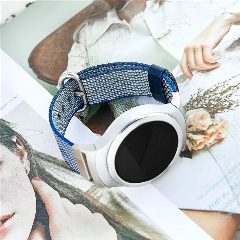 Ремешок из нейлона для Samsung gear S2 R720/R730 классические умные часы спортивный ремешок