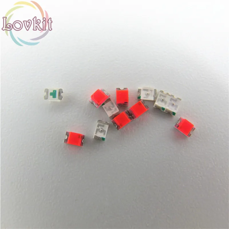 1000 шт 0805 SMD Зеленый светодиод 520 530nm ультра яркий свет Диод Высокое качество SMD/SMT