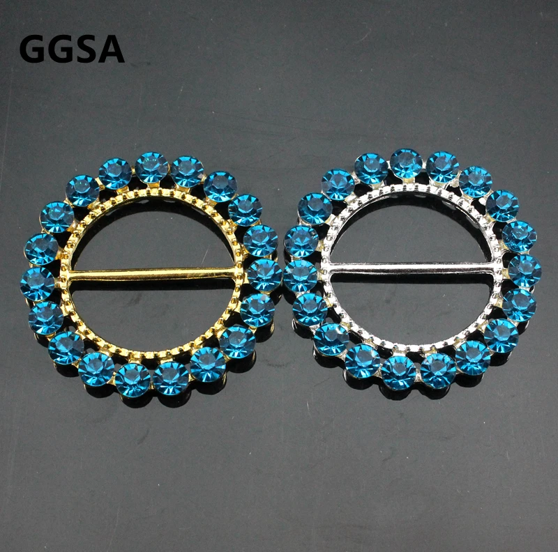 Круглые хрустальные кольца 50 мм самодельные ободки для свадебного купальника