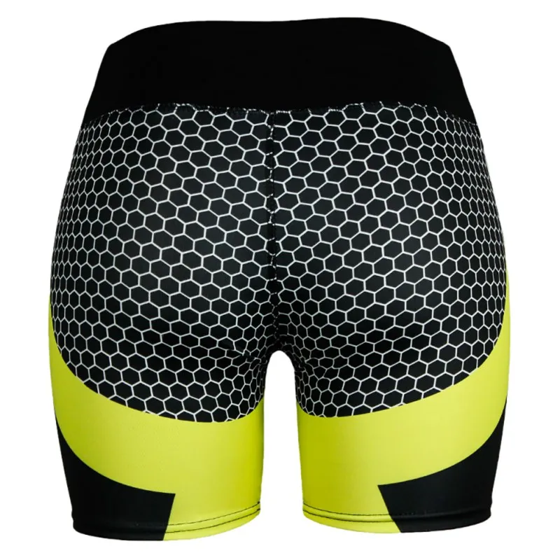 Женские эластичные спортивные шорты с высокой талией быстросохнущие пляжные