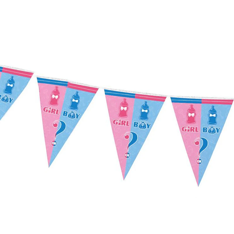 1 комплект Лидер продаж баннер мальчик или девочка День Рождения Декор детский