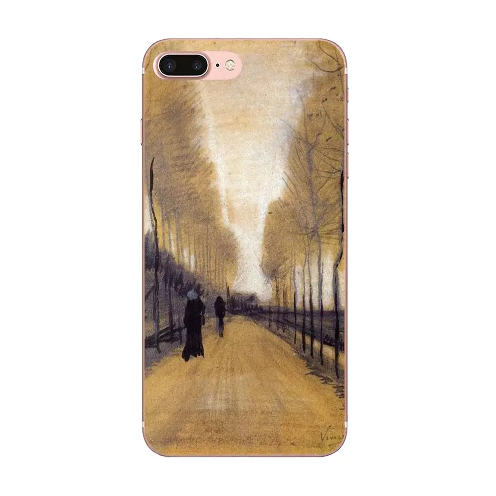 as picture Мягкий чехол для мобильного телефона Vincent Van Gogh масляная живопись черная кожа для Xiaomi Redmi Note 2 3 3 S 4 4A 4X5 5A 6 6A Pro Plus - Color: as picture