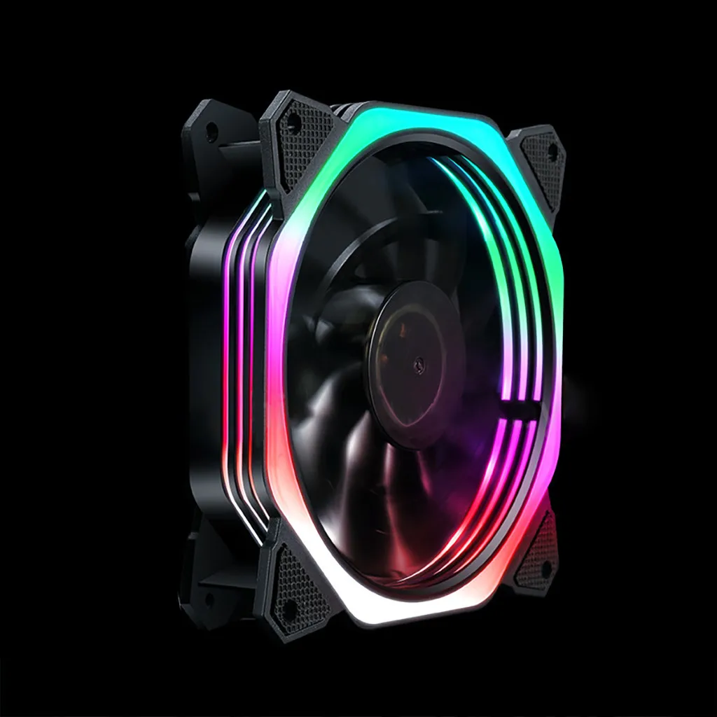 Чехол для компьютера 12 В со светодиодной светодиодный светкой|Охлаждающие