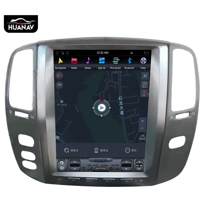 Android 7,1 без автомобильного CD DVD плеера gps навигация для Lexus LX470 2002-2007 автомобильный Радио плеер Мультимедиа стерео Авто головное устройство лента