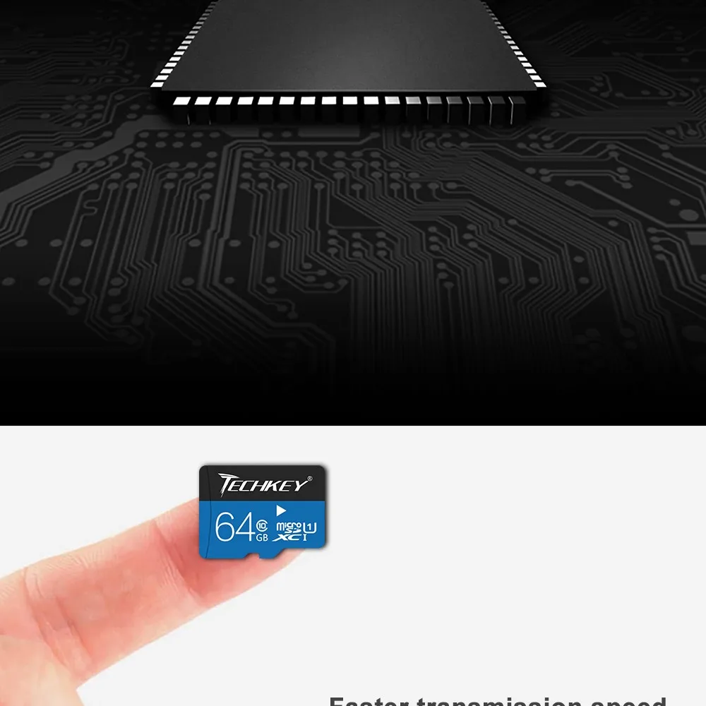 Карта памяти Micro SD 64 ГБ 32 ГБ 16 ГБ 8 ГБ Подлинная карта памяти класса 10 h2test TF ручка MicroSD флэш-накопитель U diskfor смартфон
