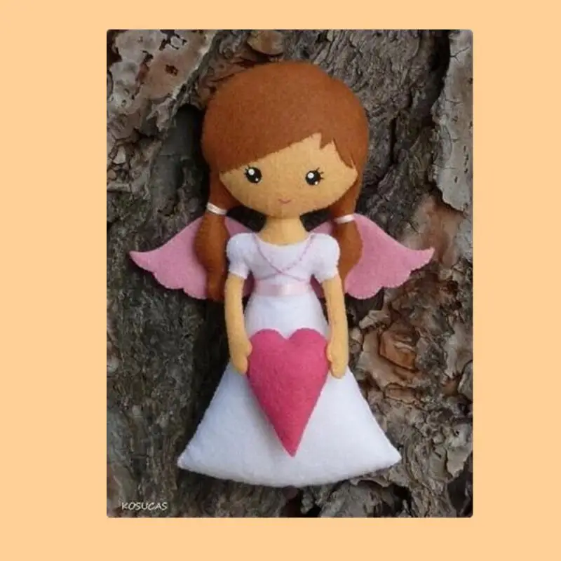 Lovely Love Wings Девушка вырезание штампы Любовь Сердце игрушка кукла скрапбук карта бумага ремесло украшение дома тиснение трафарет резак