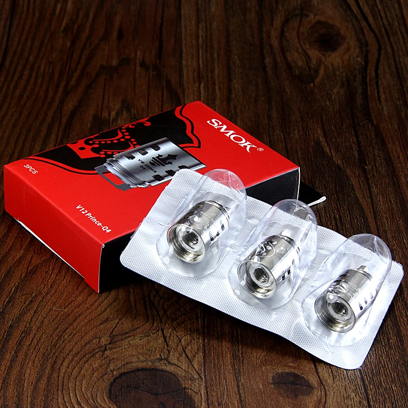 В наличии! Оригинальный SMOK TFV12 Prince Coil X6 Q4 T10 M4 RBA катушка для PRINCE Tank Atomizer Fit Mag X Priv I T