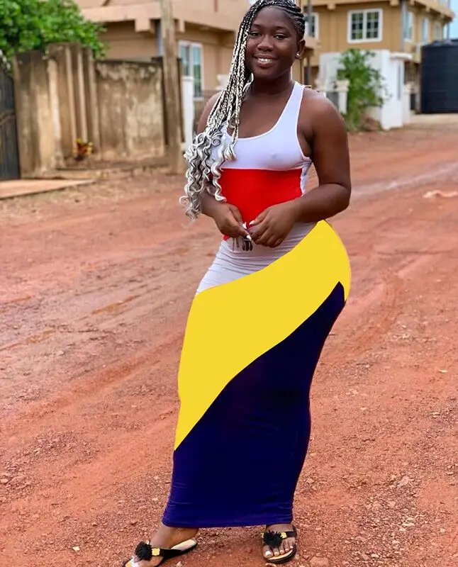 2019 африканская Дашики платье Базен Риш для женщин черно белое свободное с