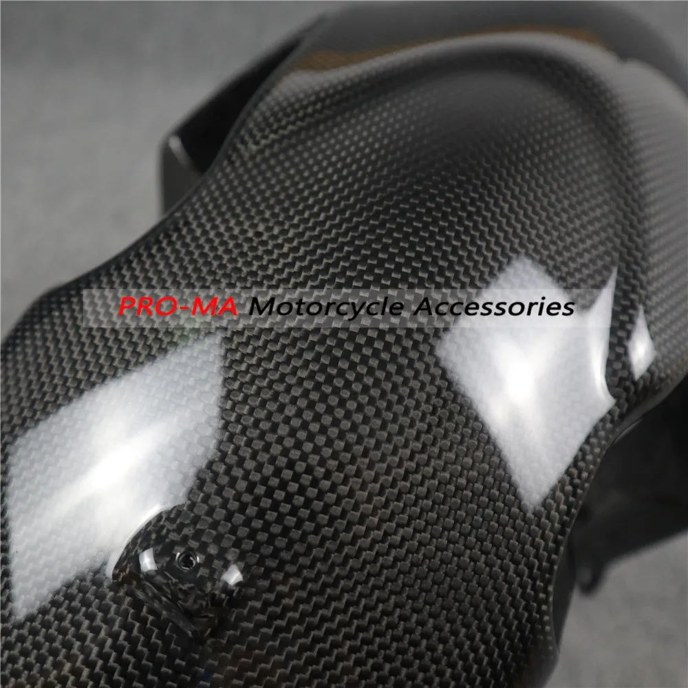 Переднее крыло мотоцикла из углеродного волокна для Ducati Monster 696 796 1100 EVO гладкое