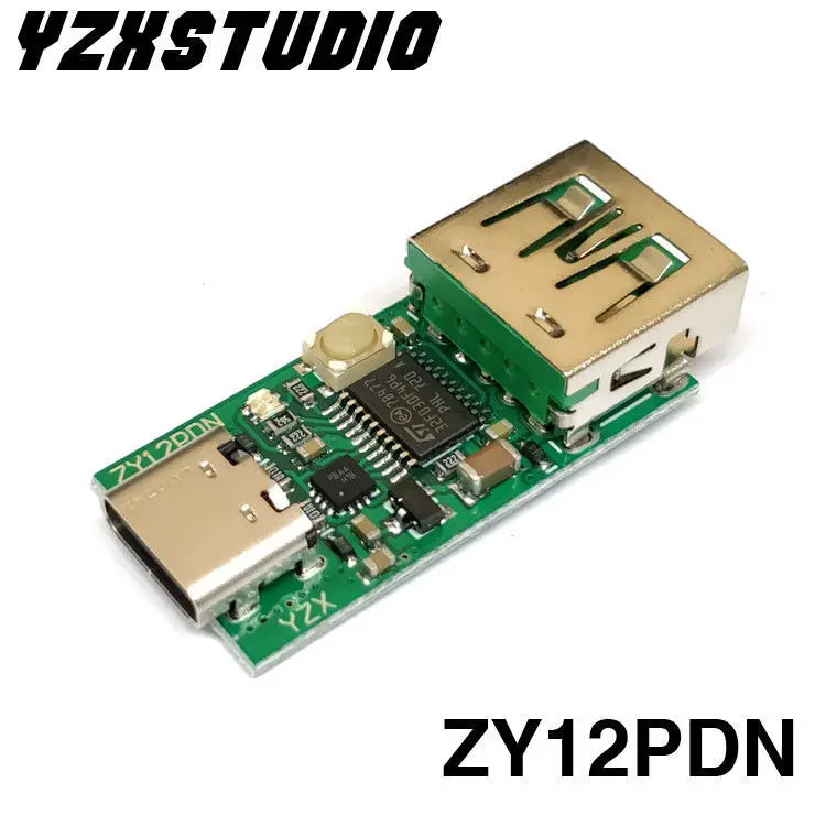 Тип C USB PD 2 0 3 переменного тока в постоянный манок QC Быстрая зарядка триггер опрос