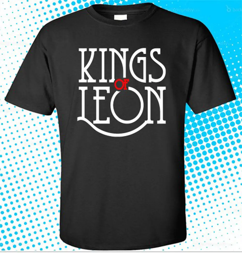 Новый Kings Of Leon roband логотип Для Мужчин's блат футболка Размеры S до 3XL | Мужская