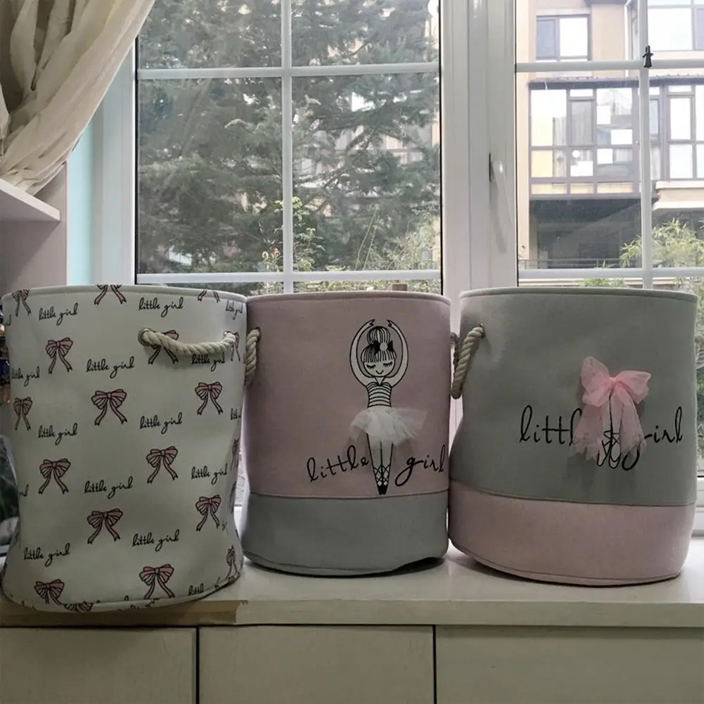 HobbyLane домашний милый мешок для белья с принтом, корзина для хранения грязной одежды, органайзер для одежды, сумка