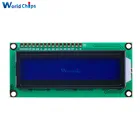 5 шт.лот, ЖК-дисплей 1602 1602, ЖК-синий дисплей с изображением персонажа, синий черный TFT 16X2 ЖК-модуль DC 5 в 80 мм * 35 мм * 11 мм