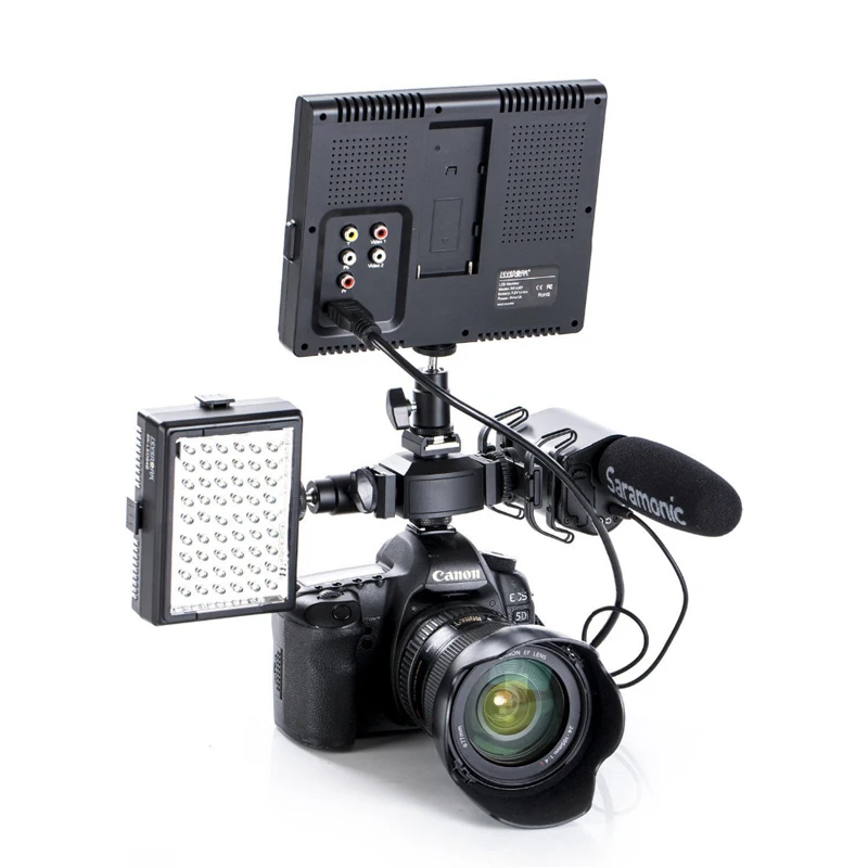 MICNOVA MQ-THA Алюминий сплава 3 Чистка штатив кронштейн для Canon Nikon Sony DSLR Камера