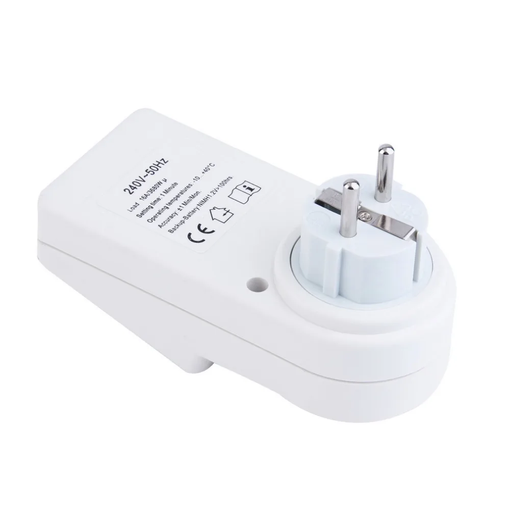 230В плагин энергосберегающий программируемый таймер переключатель розетка с