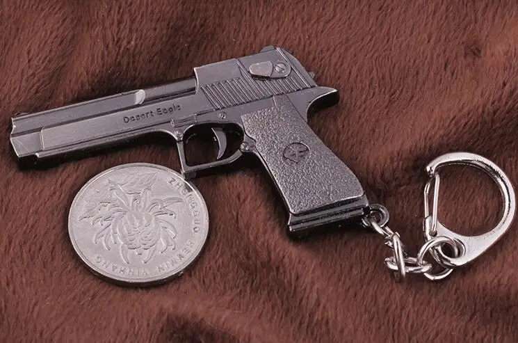 2 Пистолет счетчика удара HK USP компактный пистолет оружие Модель сплава мужчин брелок кольцо сумка Шарм Llavero chaviro - Цвет: 2
