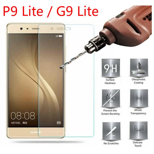 Закаленное Стекло для huawei P9 Lite VNS L21 DL00 L23 Экран протектор 9 H Защитная пленка G9