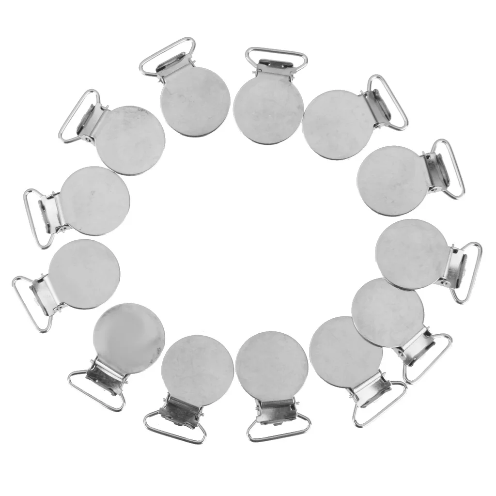 Держатель для сосок круглой формы 20x пластиковые зажимы 2 см рукоделия|suspender