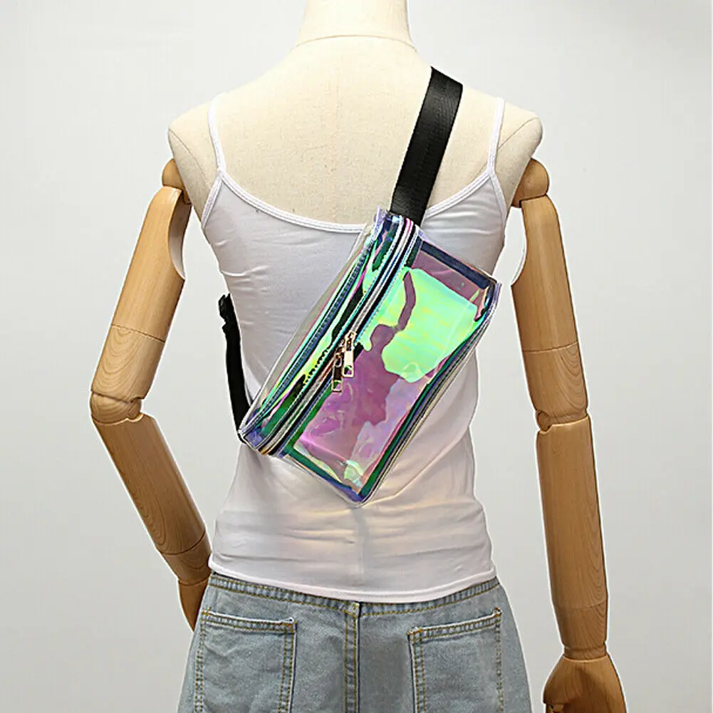 Женский модный новый прозрачный кошелек для мобильного телефона поясная сумка