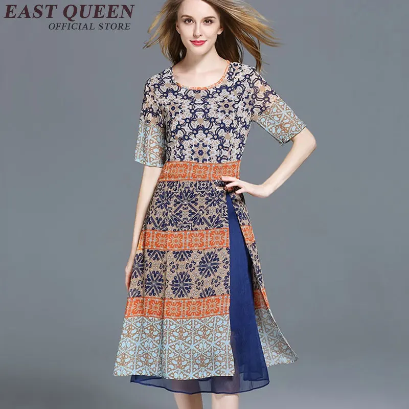 Хиппи платье в богемном стиле хиппи женская одежда шикарные платья Бохо NN0831