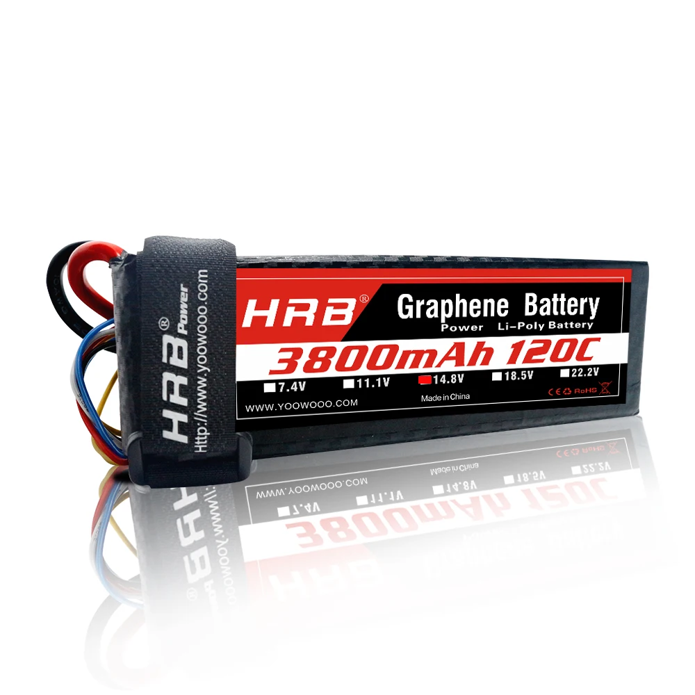 Батарея Графен HRB Lipo 2S 3S батарея 120C 240C с высоким разрядом для радиоуправляемого