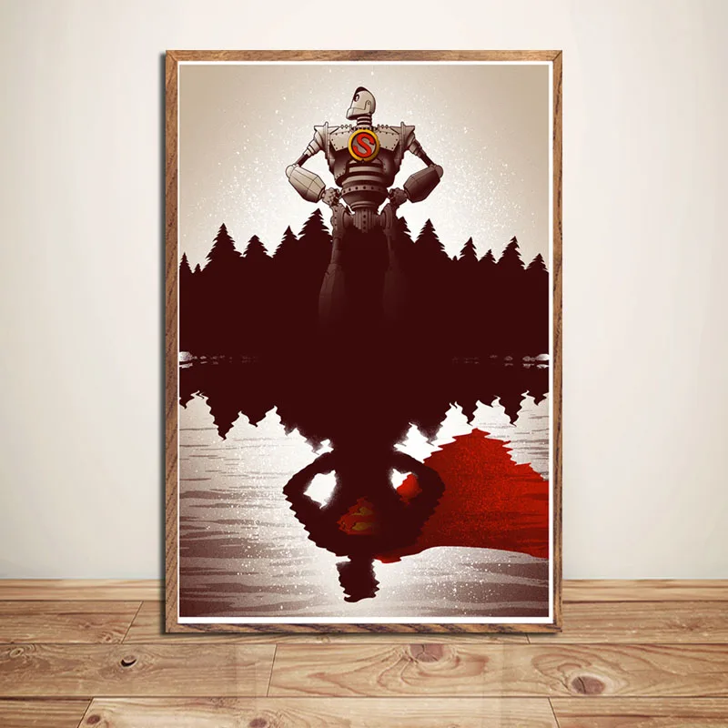 P216 Железный Гигантский классический кинофильм робот художественная живопись